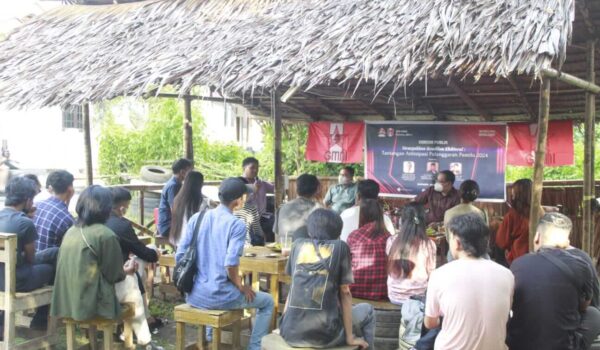 GMNI Sulut Gelar Diskusi Publik, Vrenky : Untuk Memastikan Keadilan Elektoral Bisa Diwujudkan dalam Pemilu