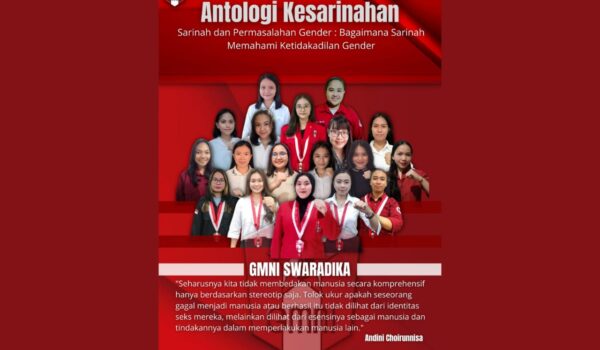 GMNI Fispol Unsrat Rilis Buku Antologi Kesarinahan di Hari Kartini