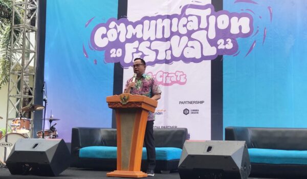 Wakil Walikota Manado Hadiri Communication Festival 2023