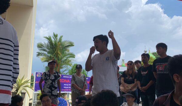 BEM Unsrat Bersama Warga Tituwungen Gelar Aksi Perlawanan Terhadap Mafia Tanah