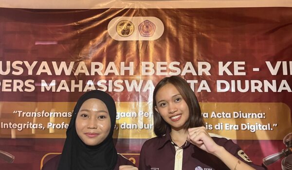 Kreysita-Via Pimpin Acta Diurna 2026/2027, Siap Wujudkan Media Mahasiswa yang Kritis dan Kredibel