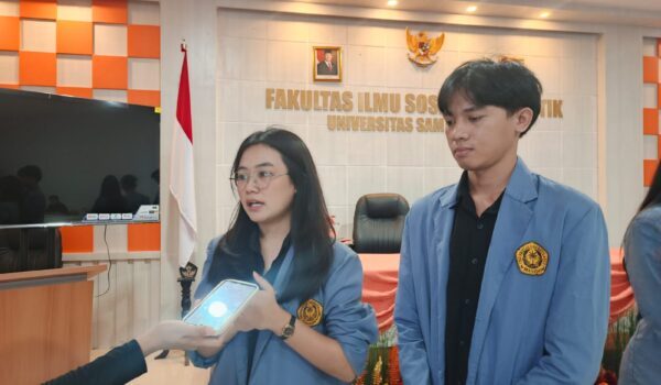 Alya–Alfaizan Ditetapkan Secara Aklamasi sebagai Calon Ketua dan Wakil Ketua BEM FISIP Unsrat