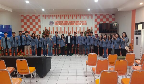 Resmi Dilantik, BEM FISIP Unsrat Siap Perkuat Internal dan Rangkul Ormawa