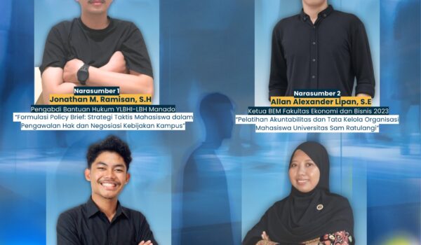 Perkuat Tata Kelola Ormawa, MPM Unsrat Gelar Talkshow Sinergi 2026