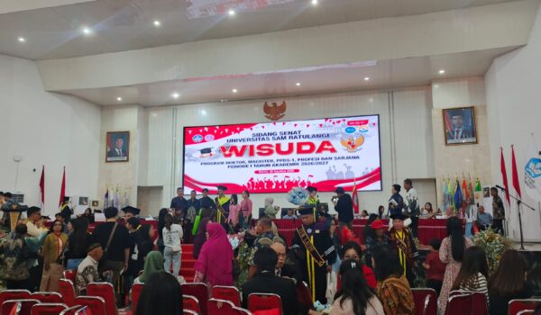 Ribuan Lulusan Unsrat Diwisuda, Ini Pesan Mereka